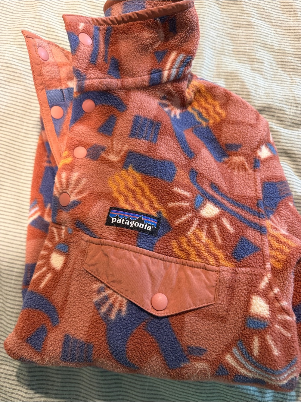 Patagonia Men’s Canon Block Y2K Synchilla Fleece - Picture 8 of 8